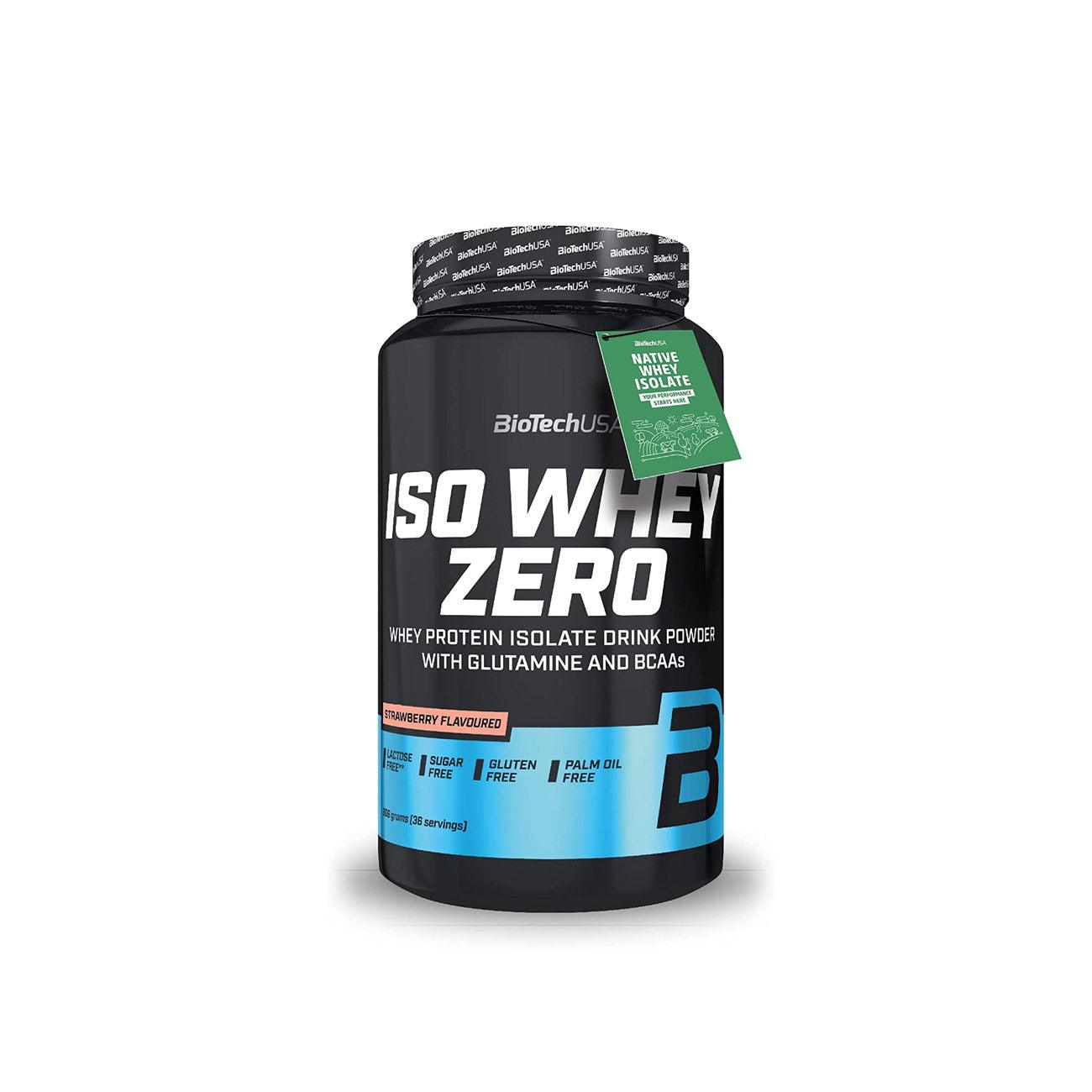 Iso Whey Zero Strawberry 908 Gr