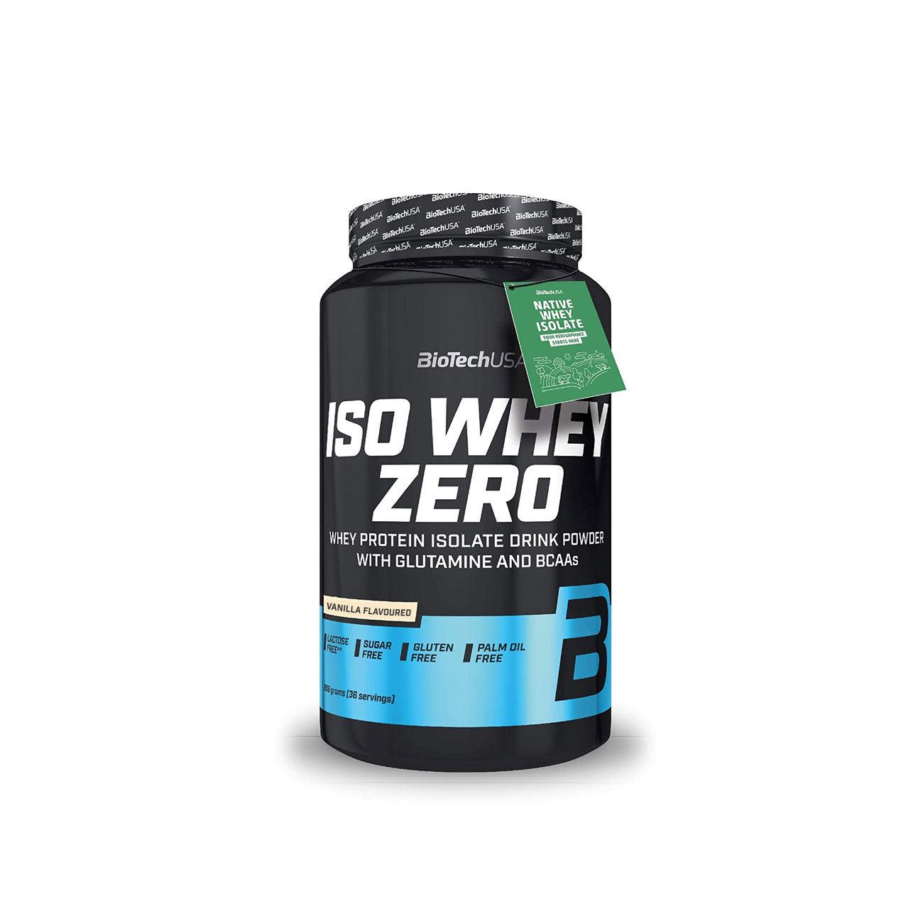 BioTech USA Iso Whey Zero Vanilla - Skin Society {{ shop.address.country }}
