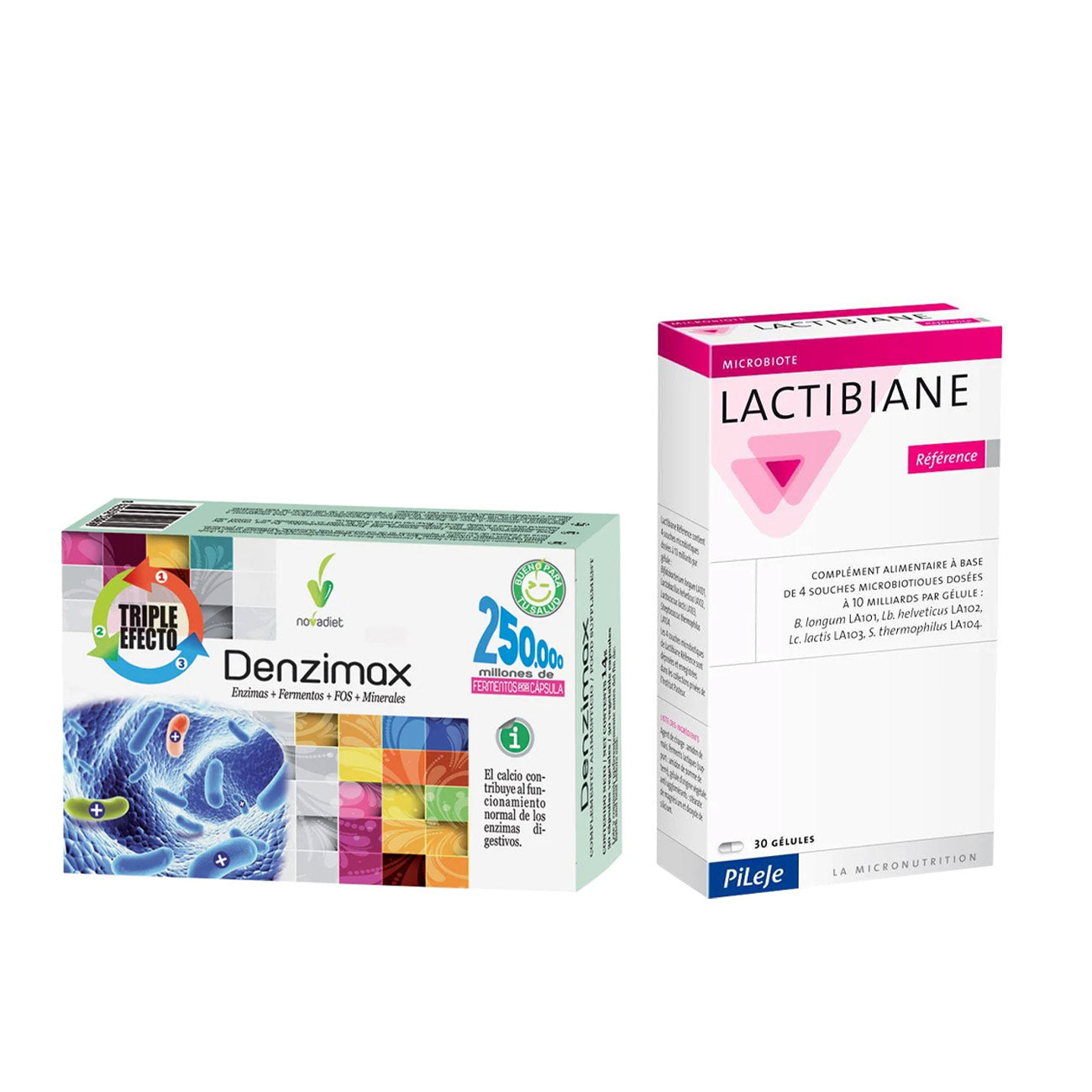 Novadiet Denzimax & Pileje Lactibiane Reference Offer