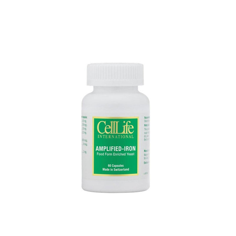 Cell-Life International Amplified-Iron - 60 Capsules - Skin Society {{ shop.address.country }}