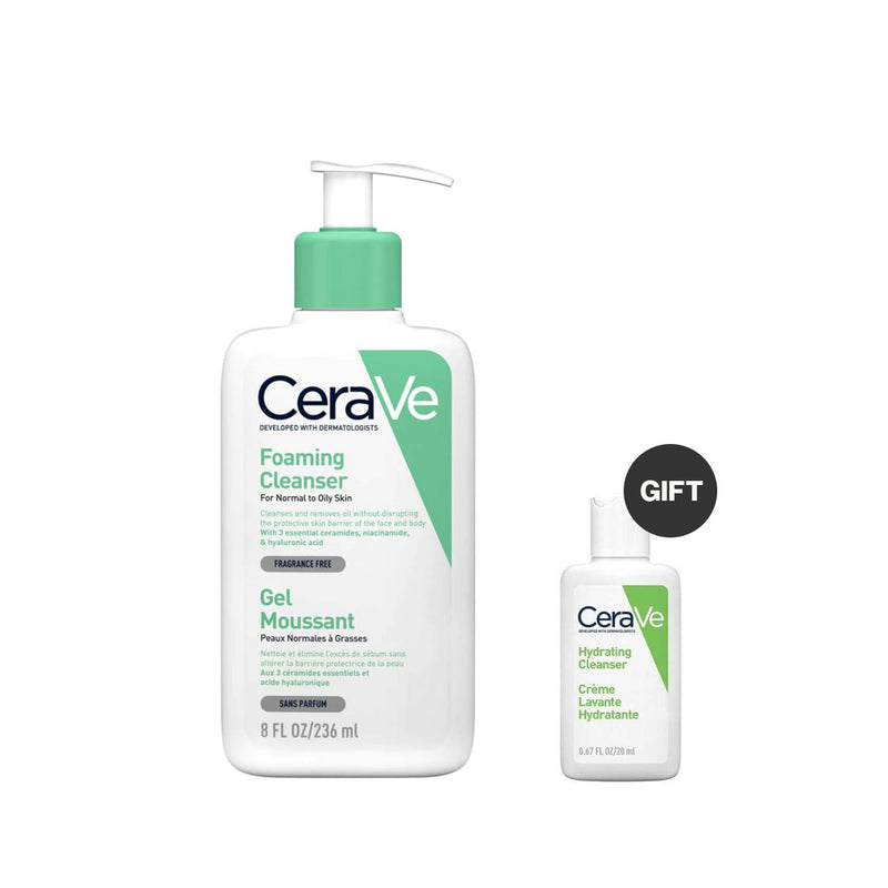 Foaming Cleanser and Hydrating Cleanser Bundle