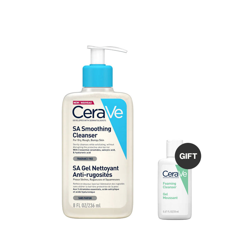 SA Smoothing Cleanser and Foaming Cleanser Bundle