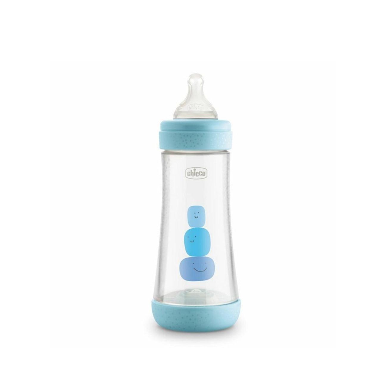 Chicco Perfect 5 Feeding Bottle Fast Flow Silicone 4m+ - Skin Society {{ shop.address.country }}