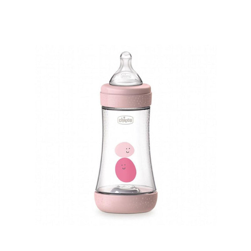 Chicco Perfect 5 Feeding Bottle Medium Flow Silicone 2m+ - Skin Society {{ shop.address.country }}