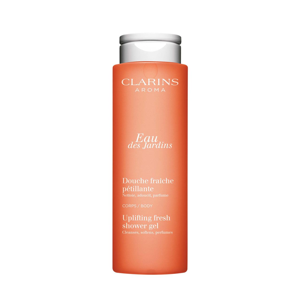 Clarins Eau des Jardins Uplifting Fresh Shower Gel - Skin Society {{ shop.address.country }}