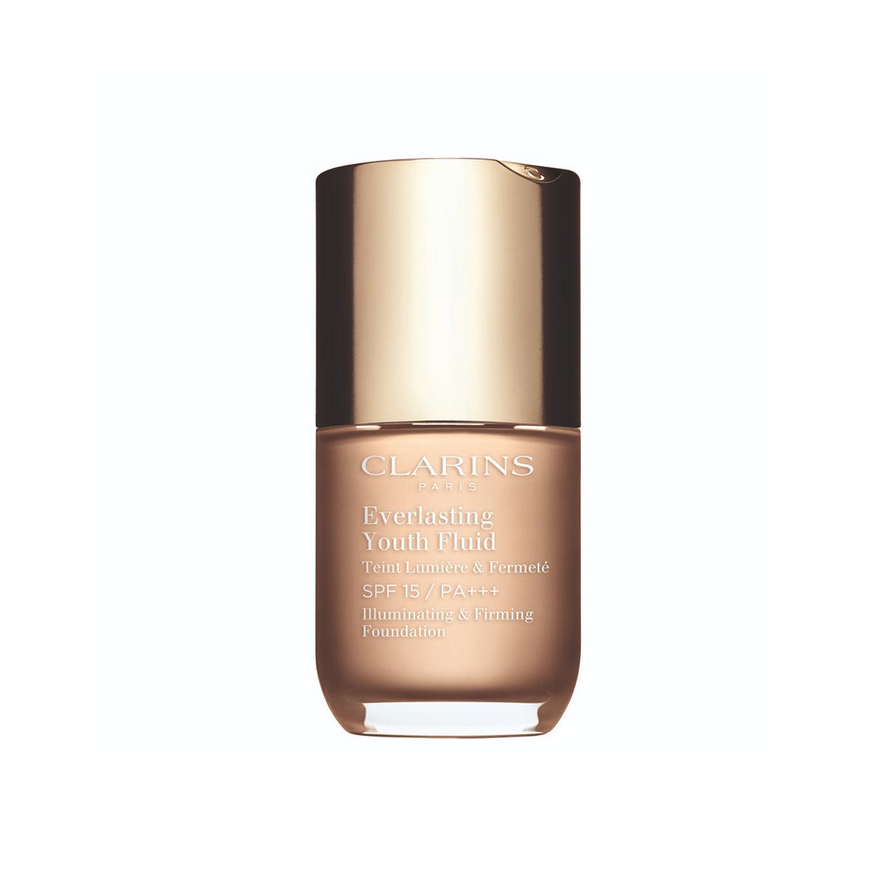 Clarins Everlasting Youth Fluid - Illuminating & Firming Foundation SPF15 - Skin Society {{ shop.address.country }}
