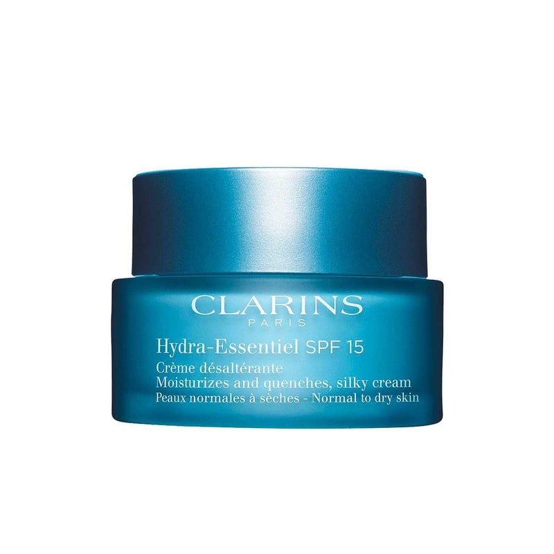 Clarins Hydra-Essentiel SPF15 Silky Cream - Normal to Dry Skin - Skin Society {{ shop.address.country }}