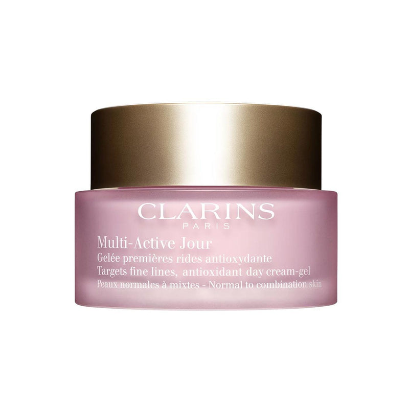 Clarins Multi-Active Jour Targets Fine Lines Antioxidant Day Cream-Gel - Normal to Combination Skin - Skin Society {{ shop.address.country }}