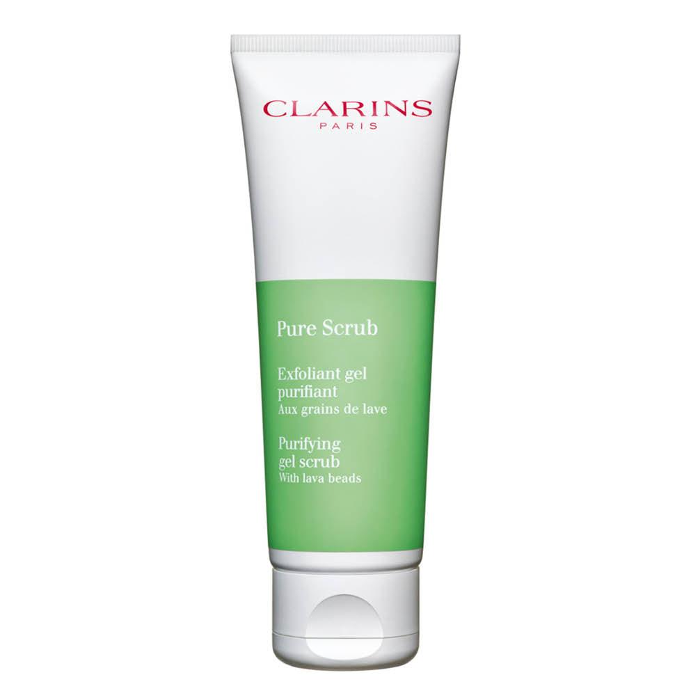Clarins Pure Scrub - Purifying Gel Scrub with Lava Beads - Skin Society {{ shop.address.country }}