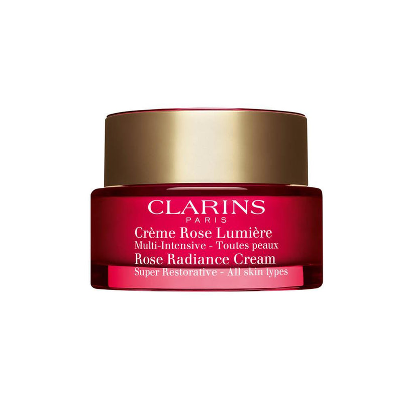 Clarins Rose Radiance Cream Super Restorative - All Skin Types - Skin Society {{ shop.address.country }}