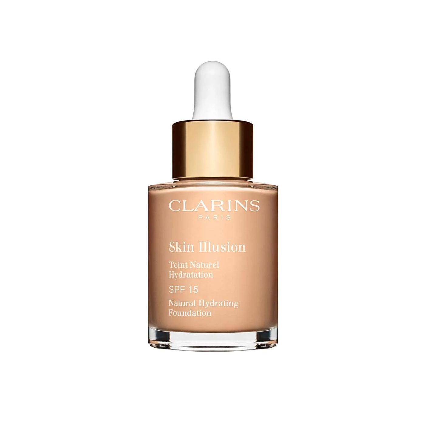 Clarins Skin Illusion - Natural Hydrating Foundation SPF15 - Skin Society {{ shop.address.country }}