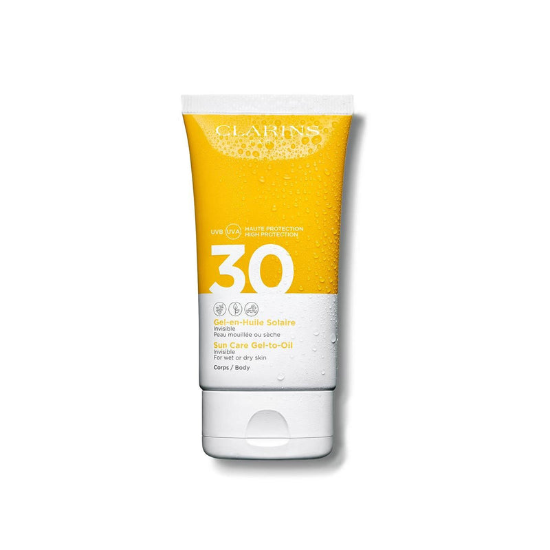 Clarins Sun Care Gel-to-Oil Body SPF30 - Skin Society {{ shop.address.country }}