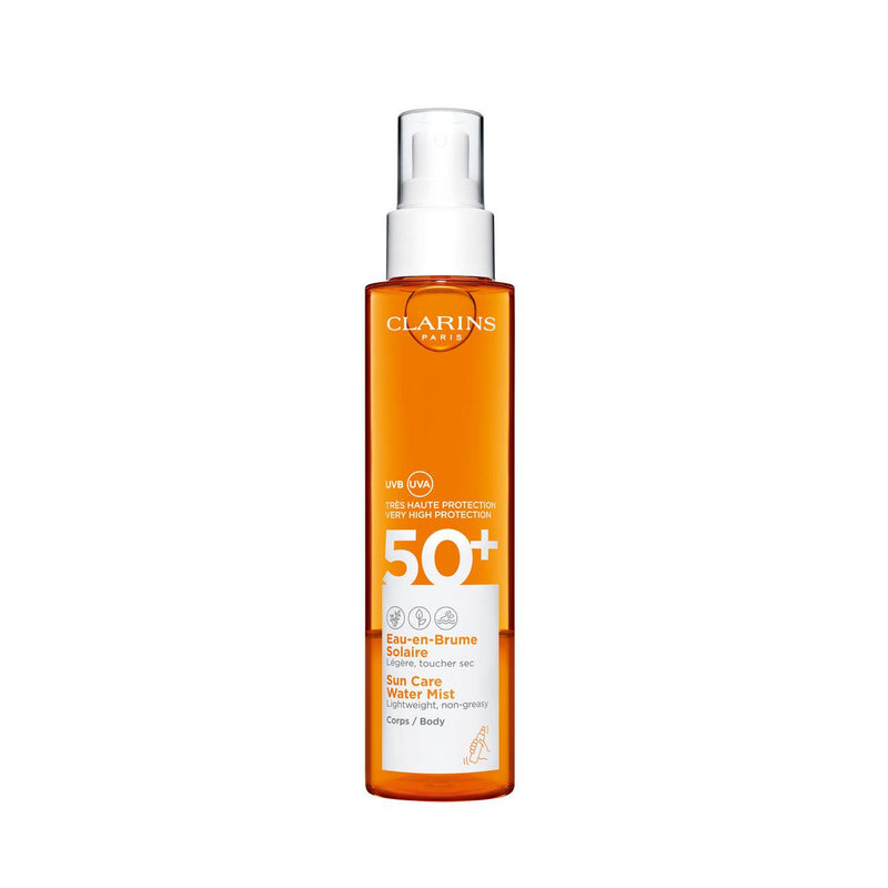 Clarins Sun Care Water Mist SPF50+ - Skin Society {{ shop.address.country }}