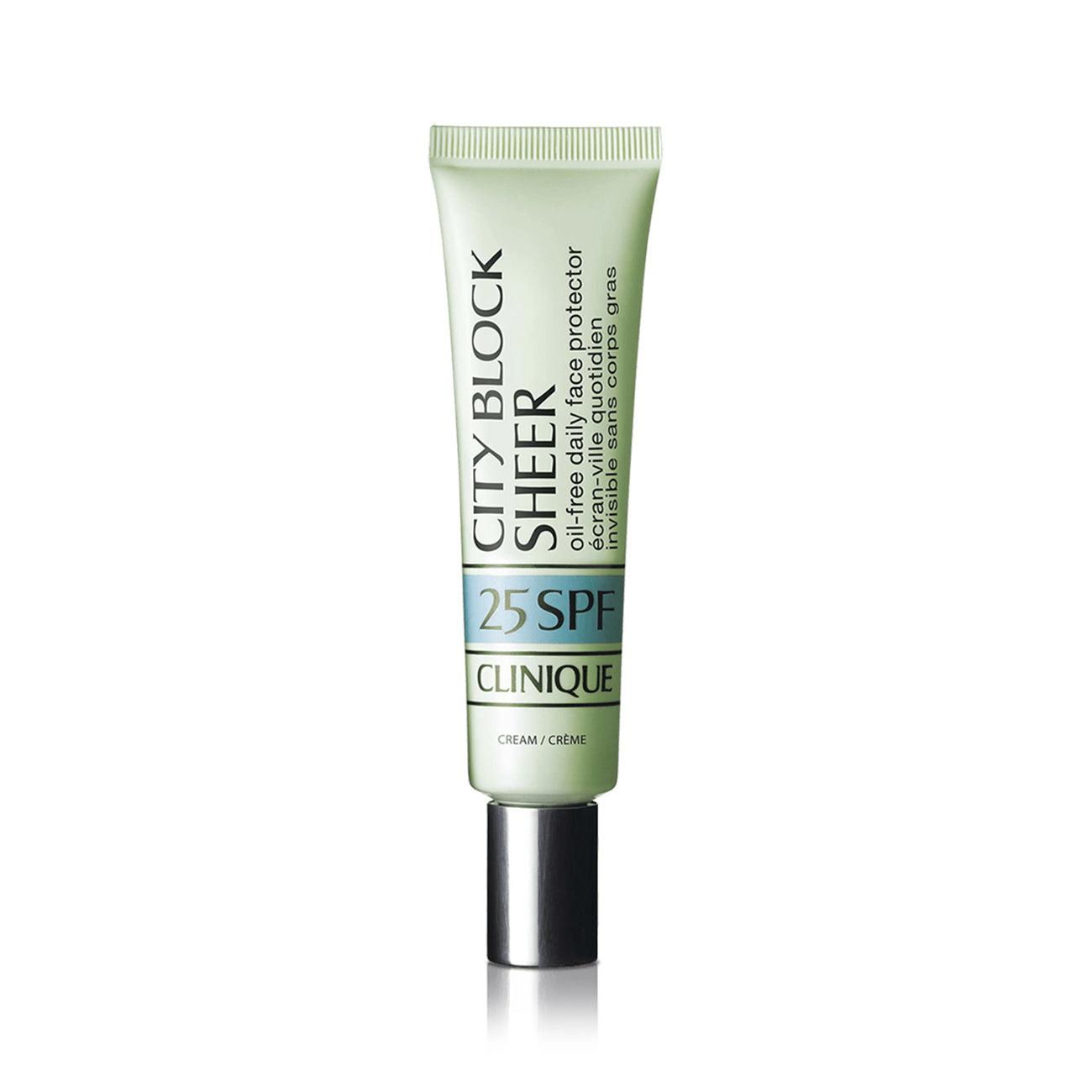 Clinique City Block™ Sheer Oil-Free Daily Face Protector Broad Spectrum SPF 25 - Skin Society {{ shop.address.country }}