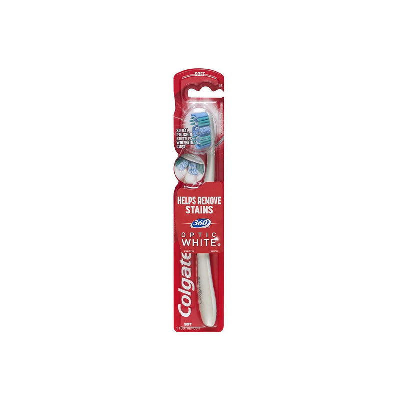 Colgate 360°® Optic White Sonic Powered Battery Toothbrush - Skin Society {{ shop.address.country }}