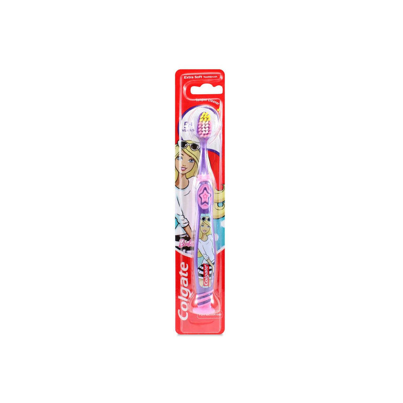 Colgate Kids Barbie 6+ Years Extra Soft Power Toothbrush - Skin Society {{ shop.address.country }}