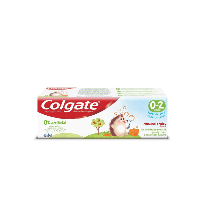 Colgate Kids Toothpaste Fluoride Free 0-2 Years - Skin Society {{ shop.address.country }}