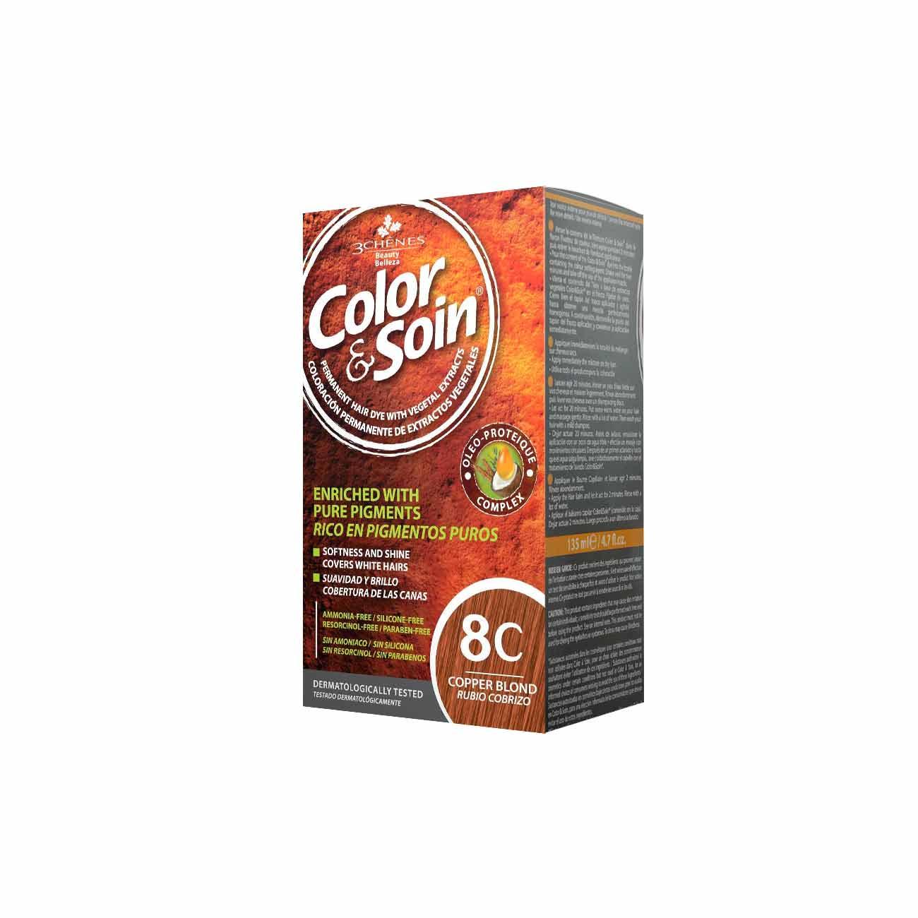 Color & Soin Permanent Hair Color with Vegetal Extracts - Skin Society {{ shop.address.country }}