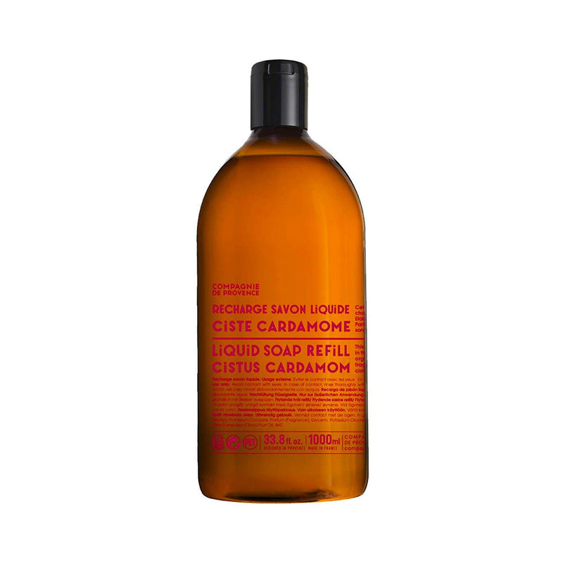 Compagnie De Provence Liquid Soap Refill - Cistus Cardamom - Skin Society {{ shop.address.country }}
