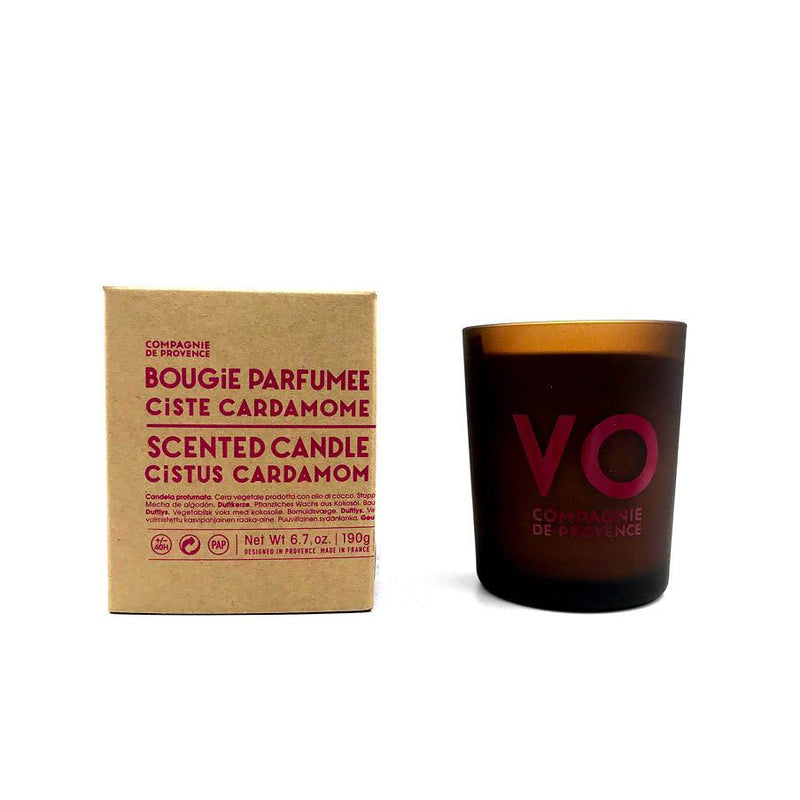 Compagnie De Provence Scented Candle - Cistus Cardamom - Skin Society {{ shop.address.country }}