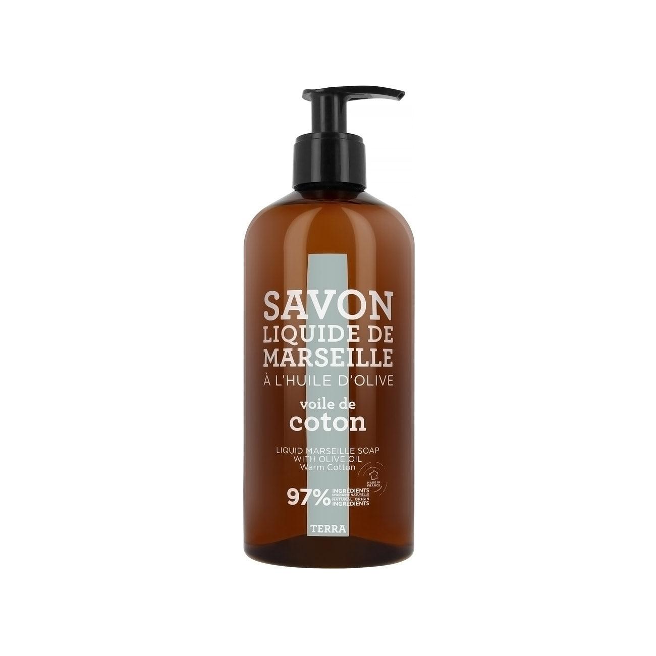 Compagnie De Provence Terra Liquid Marseille Soap Warm Cotton - Skin Society {{ shop.address.country }}