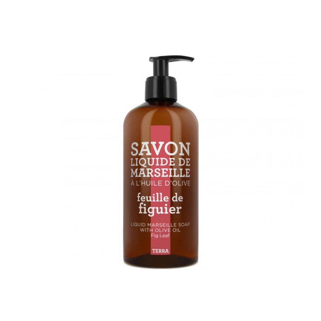 Compagnie De Provence Terra Liquid Marseille Soap with Olive Oil - Fig Leaf - Skin Society {{ shop.address.country }}