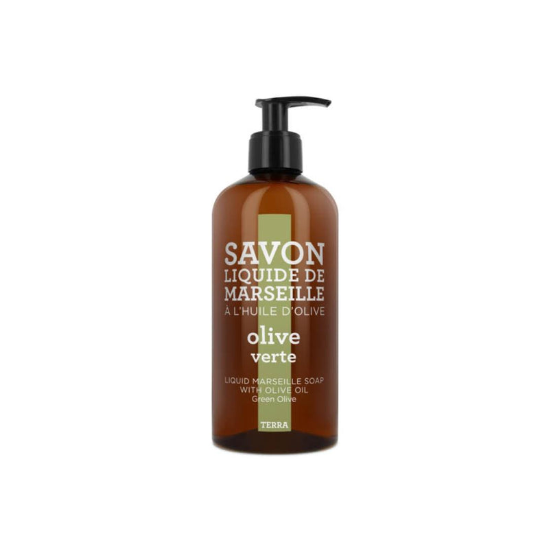 Compagnie De Provence Terra Liquid Marseille Soap with Olive Oil - Green Olive - Skin Society {{ shop.address.country }}