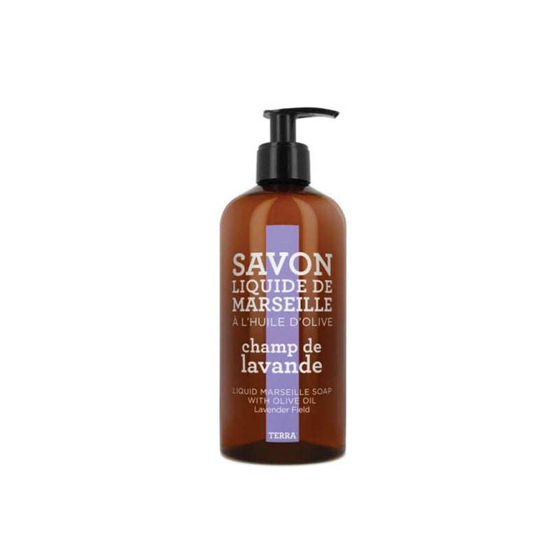 Compagnie De Provence Terra Liquid Marseille Soap with Olive Oil - Lavender Field - Skin Society {{ shop.address.country }}