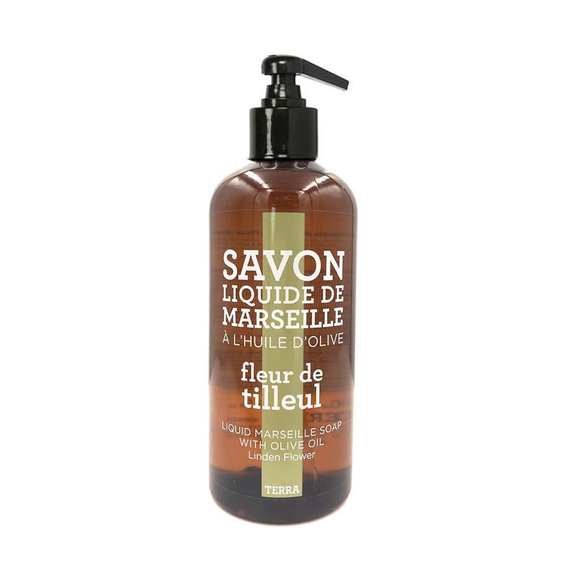 Compagnie De Provence Terra Liquid Marseille Soap with Olive Oil - Linden Flower - Skin Society {{ shop.address.country }}