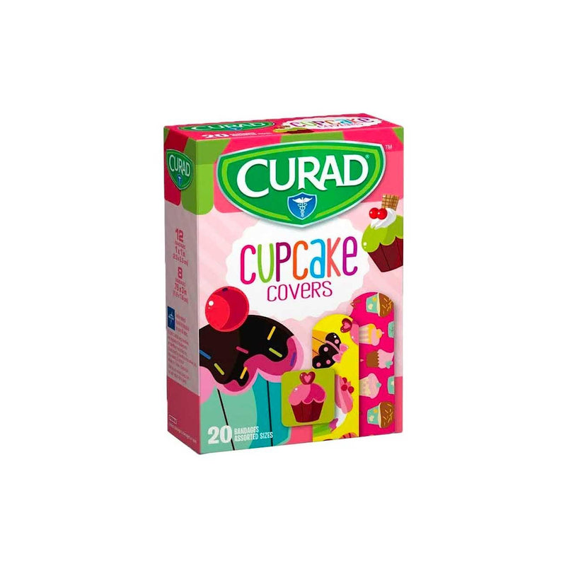Curad Cupcake Covers Bandages - Box of 20 - Skin Society {{ shop.address.country }}