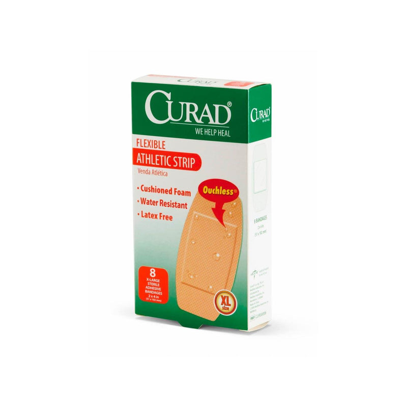 Curad Flexible Athletic Strip Bandages XL - Box of 8 - Skin Society {{ shop.address.country }}