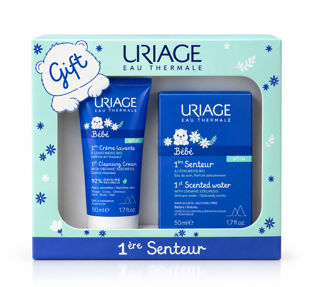 Coffret 1ere senteur bebe + 1st Cleansing cream 50ml