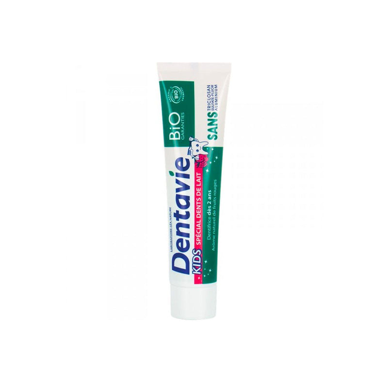 Dentavie Kids 2-6Y Toothpaste Natural Red Fruits Flavor - Skin Society {{ shop.address.country }}