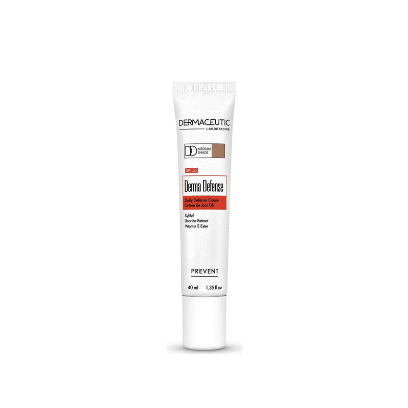 Dermaceutic Derma Defense Medium Shade Daily Defense Cream - Skin Society {{ shop.address.country }}