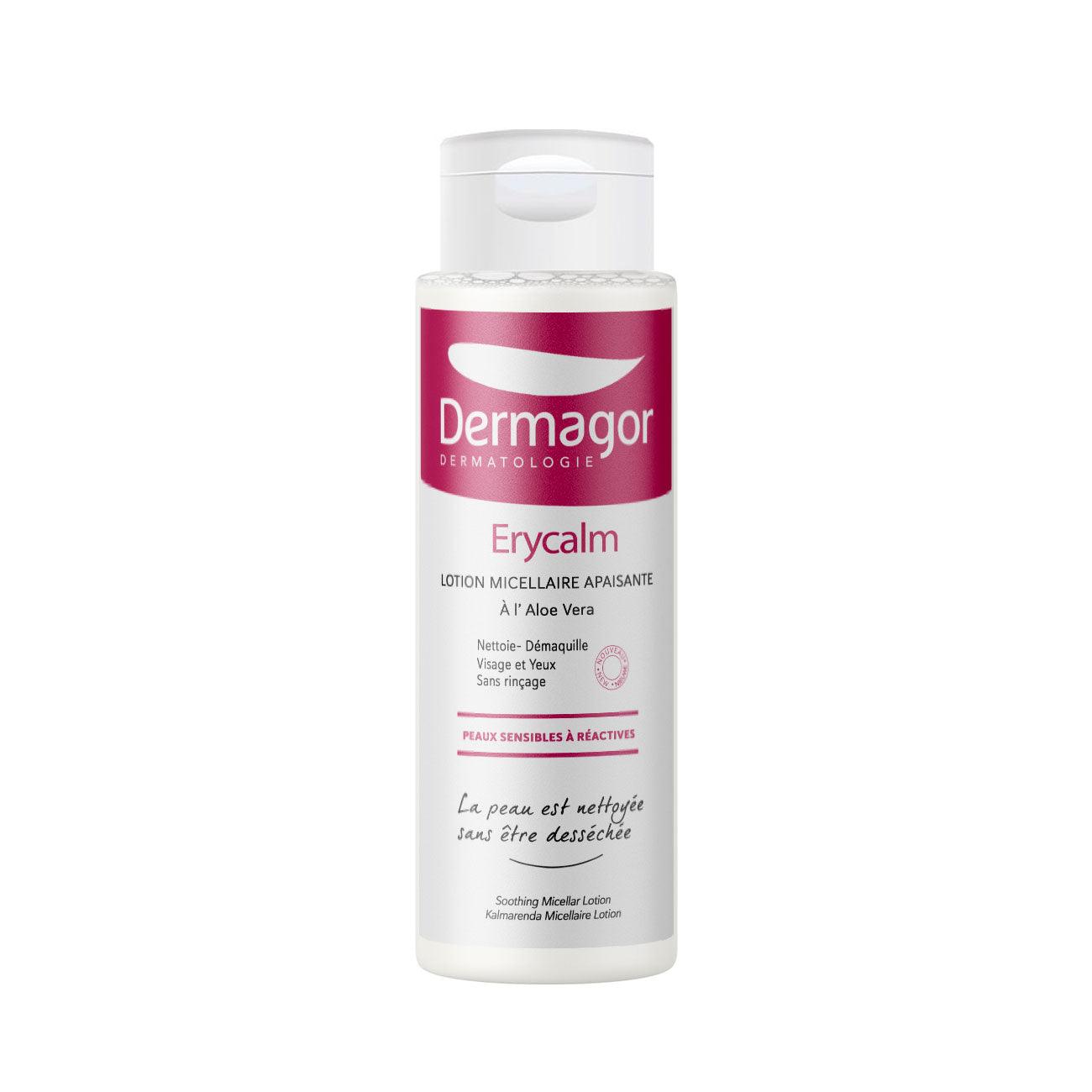 Dermagor Erycalm Soothing Micellar Lotion with Aloe Vera - Skin Society {{ shop.address.country }}