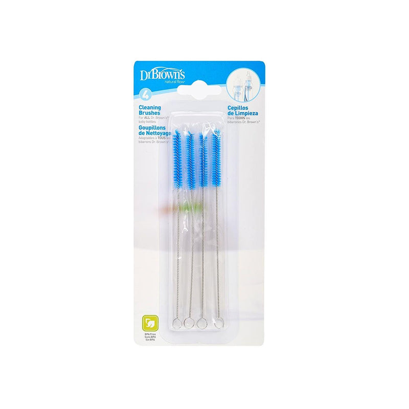 Dr. Brown's Baby Bottle Cleaning Brushes - Pack of 4 - Skin Society {{ shop.address.country }}