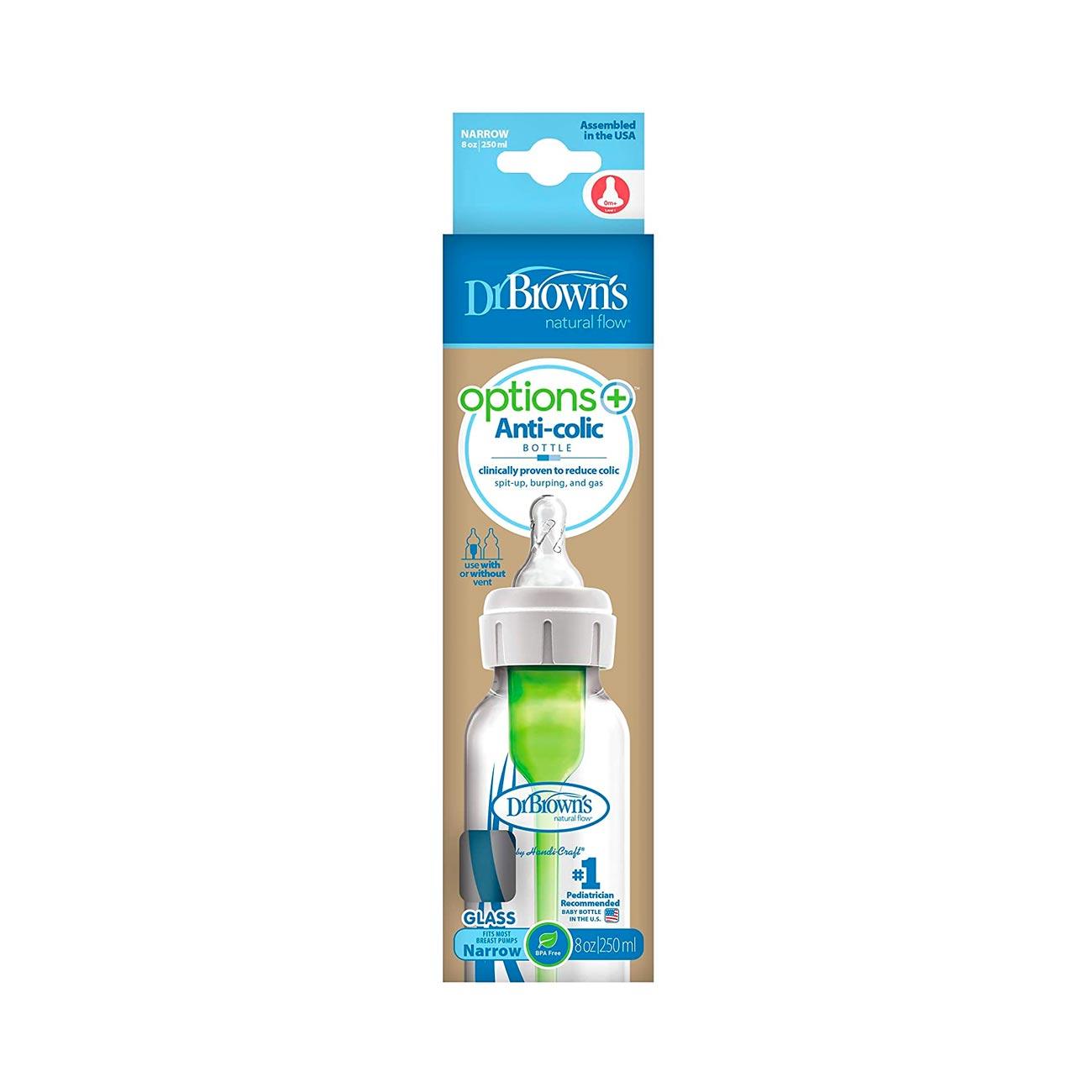 Dr. Brown's Options+ Anti-Colic Baby Bottle - Skin Society {{ shop.address.country }}