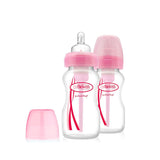 Dr. Brown's Options+ Anti-Colic Wide-Neck Baby Bottle - Pack of 2 - Skin Society {{ shop.address.country }}