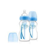 Dr. Brown's Options+ Anti-Colic Wide-Neck Baby Bottle - Pack of 2 - Skin Society {{ shop.address.country }}