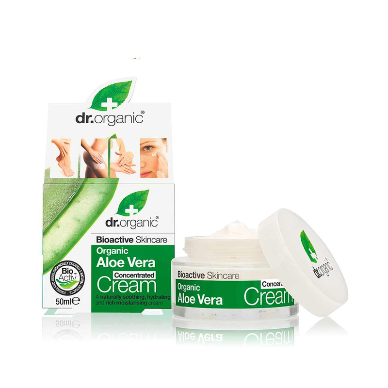 Dr Organic Aloe Vera Cream - Skin Society {{ shop.address.country }}