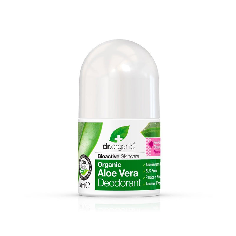 Dr Organic Aloe Vera Deodorant - Skin Society {{ shop.address.country }}