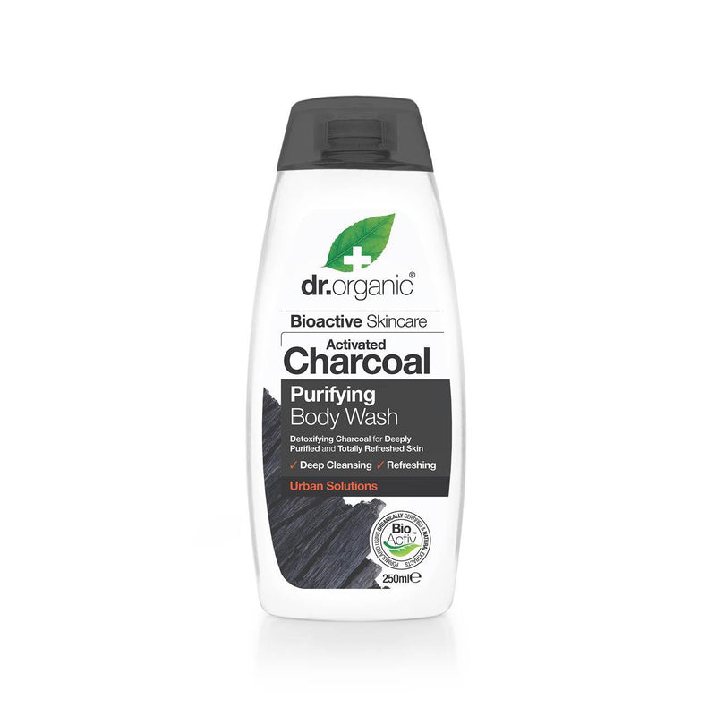 Dr Organic Charcoal Body Wash - Skin Society {{ shop.address.country }}
