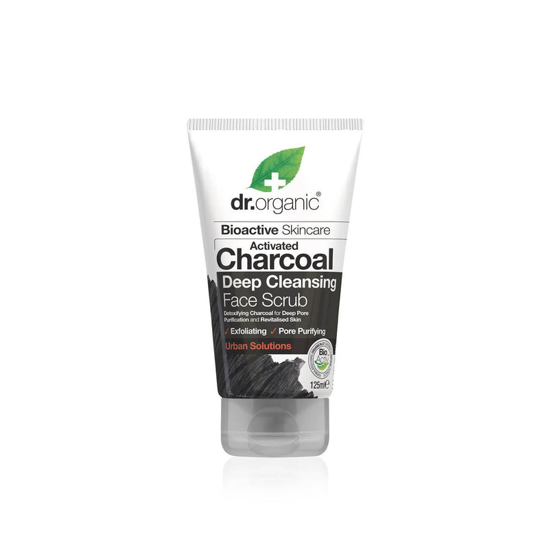 Dr Organic Charcoal Face Scrub - Skin Society {{ shop.address.country }}