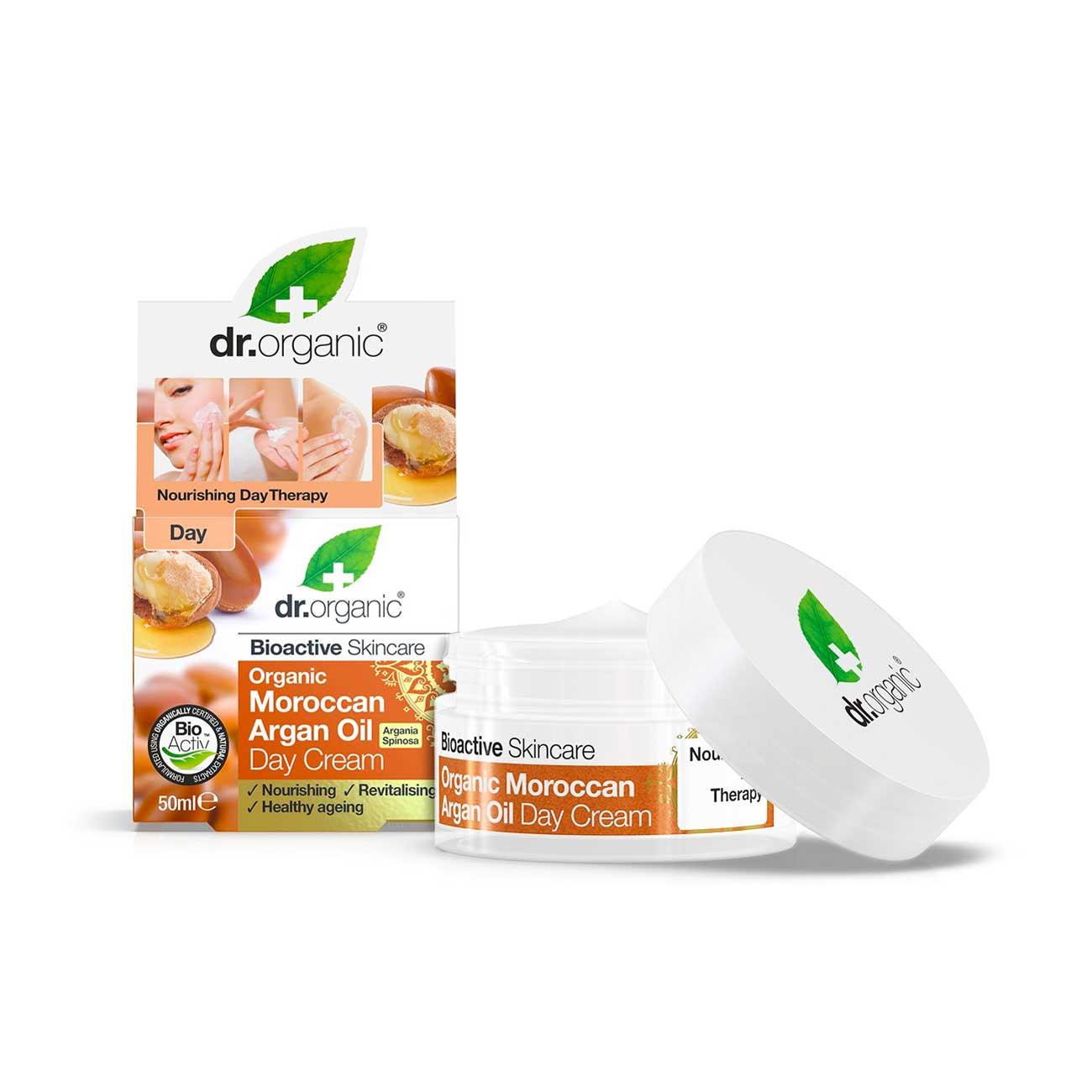 Dr Organic Moroccan Argan Oil Day Cream - Skin Society {{ shop.address.country }}