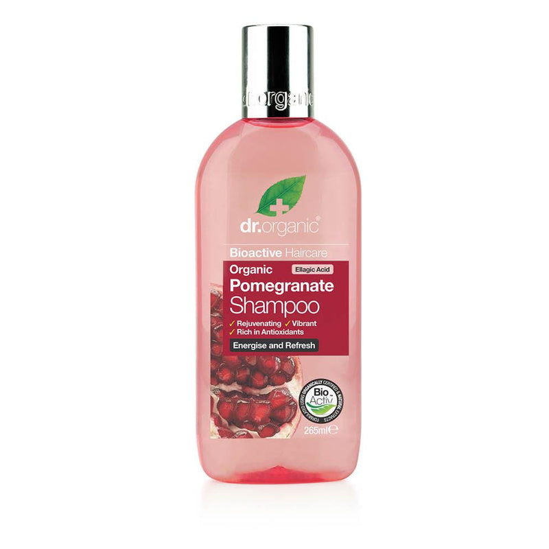 Dr Organic Pomegranate Shampoo - Skin Society {{ shop.address.country }}