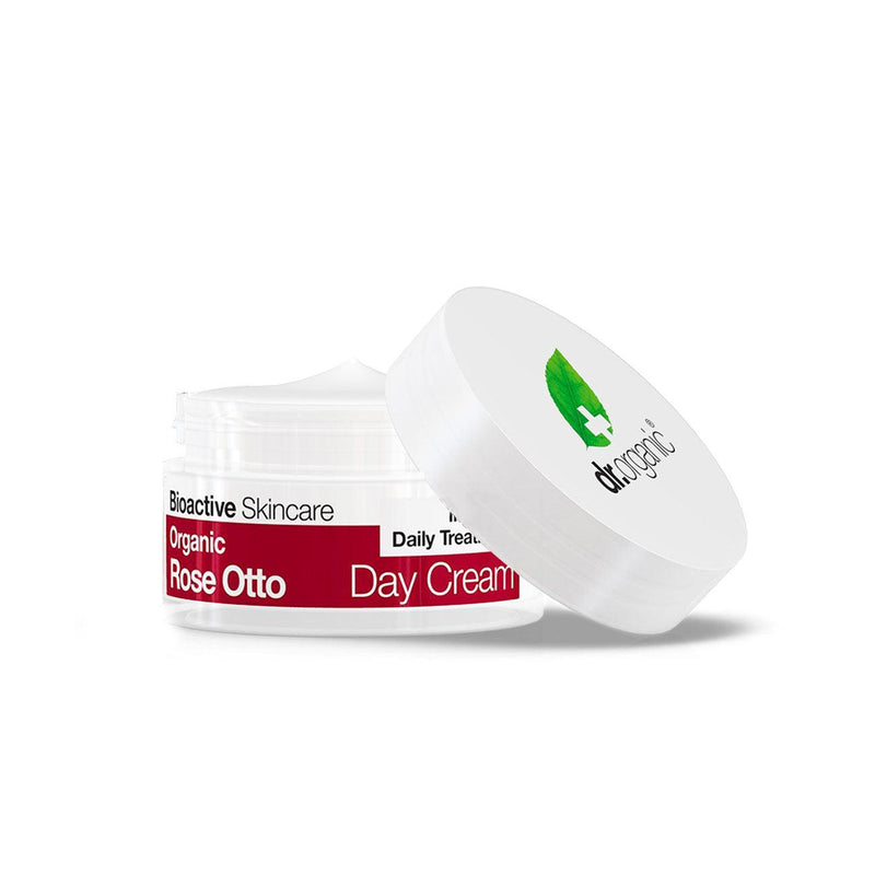 Dr Organic Rose Otto Day Cream - Skin Society {{ shop.address.country }}