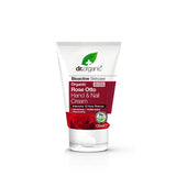 Dr Organic Rose Otto Hand & Nail Cream - Skin Society {{ shop.address.country }}