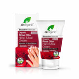 Dr Organic Rose Otto Hand & Nail Cream - Skin Society {{ shop.address.country }}