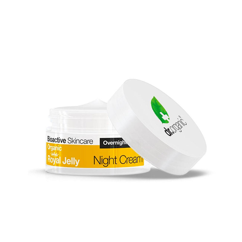 Dr Organic Royal Jelly Night Cream - Skin Society {{ shop.address.country }}