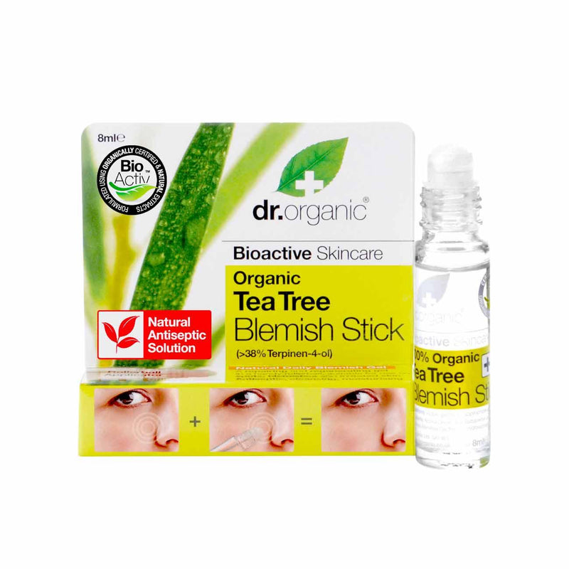 Dr Organic Tea Tree Blemish Stick - Skin Society {{ shop.address.country }}
